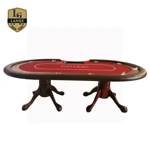 Новый дизайн, игры для казино, Техасский покерный стол с подставкой из нержавеющей стали 304
