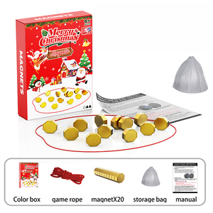 Trò chơi cờ vua từ tính với dây điều chỉnh được nâng cấp và các quân cờ nam châm lớn bền bỉ, trò chơi bảng giáo dục dành cho trẻ em - Product Image 5