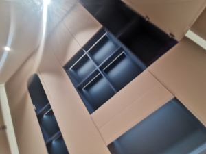 خزانة ملابس فاخرة حديثة 2023 أثاث خشبي لغرفة النوم مجموعة خزانة ملابس يمكن المشي بداخلها - Product Image 4