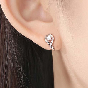 Orecchini a Forma di Nota Musicale, Stile Coreano, Moda Minimalista Chic, Versatili per Uso Quotidiano, Gioielli Statement - Product Image 4