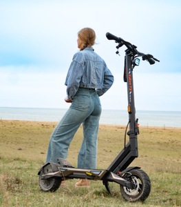 Vente chaude officielle Kukirin T3 Sunred E Scooter à suspension complète pour adultes - Product Image 4