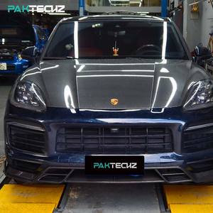 ชุดแต่งคาร์บอนไฟเบอร์แห้ง Paktechz สปอยเลอร์ลิ้นหน้า สำหรับรถปอร์เช่ คาเยนน์ เอส จีทีเอส คูเป้ ปี <span class=keywords><strong>2018</strong></span> - 2023 - Product Image 3