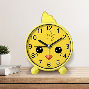 Reloj Despertador <span class=keywords><strong>de</strong></span> Escritorio Silencioso con Diseño <span class=keywords><strong>de</strong></span> Dibujos Animados para Estudiantes, Reloj Despertador para Niños para Dormitorio, Sala <span class=keywords><strong>de</strong></span> Estar, Relojes Digitales y Analógicos - Product Image 5