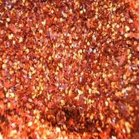 Flocons de piment rouge broyés séchés au piment sec épicé d'approvisionnement d'usine
