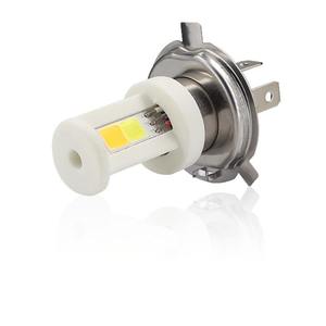 Faro LED COB H6 de Alta Luminosidad 18W 1800LM para Motocicletas, Luz Alta y Baja, Luces Delanteras LED para Moto, Carcasa de Cerámica - Product Image 3