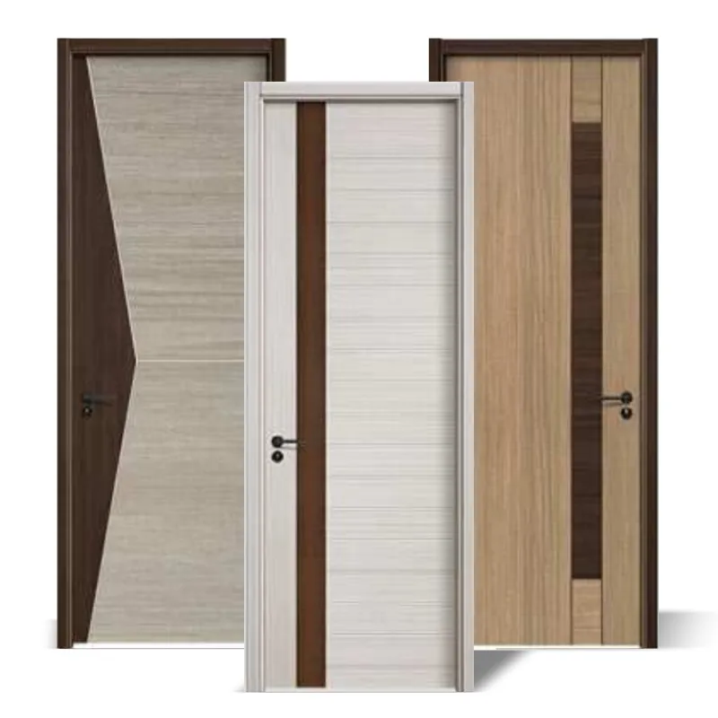 1 Panel Interior Puerta moldeada Mdf Puerta de losa de madera Puertas modernas internas imprimadas blancas