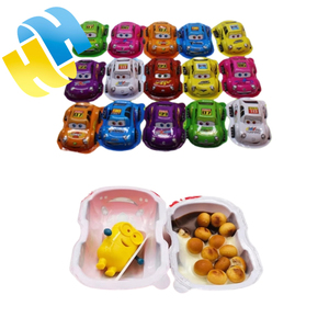 Caramelo de <span class=keywords><strong>chocolate</strong></span> con forma de mini coche para <span class=keywords><strong>huevo</strong></span> de <span class=keywords><strong>chocolate</strong></span>, contiene salsa de <span class=keywords><strong>chocolate</strong></span>, galleta y varios juguetes, <span class=keywords><strong>chocolate</strong></span> de Dubái - Product Image 4