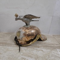 Casque d'aigle pickelhaube en acier médiéval de luxe Garde d'aigle russe impérial Armure des officiers allemands