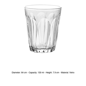 Provence Glass 13 cl H 7.9 cm Ø 6.4 cm Tempered Duralex - Product Image 3