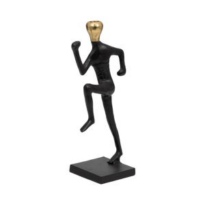 Portacandele Running Man, moderno candelabro decorativo per centrotavola da caffè e decorazioni per la casa - Product Image 3