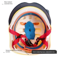 Nouveaux casques de moto demi-face pour enfants avec oreilles de chat, à dégagement rapide, homologués DOT, équipement de sécurité pour bébés
