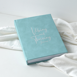 Custom Printing Logo Planner Stationery Business Office Leather <strong>Diary</strong> A5 Guided Hardcover Journal Notebook - Product Image 6