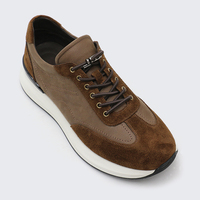 Chaussures de luxe pour hommes Lanci Manufacture, entièrement personnalisables, en cuir véritable de vache et d'agneau, avec étiquette privée, sneakers de luxe.