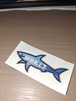 Autocollant de requin 3D Paul élégant, étanche, pour décoration DIY, livraison gratuite et rapide
