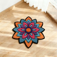Tapis Bart Simpson Hypebeast, style personnage de dessin animé personnalisé, tapis en peluche de forme irrégulière pour la décoration de chambre streetwear