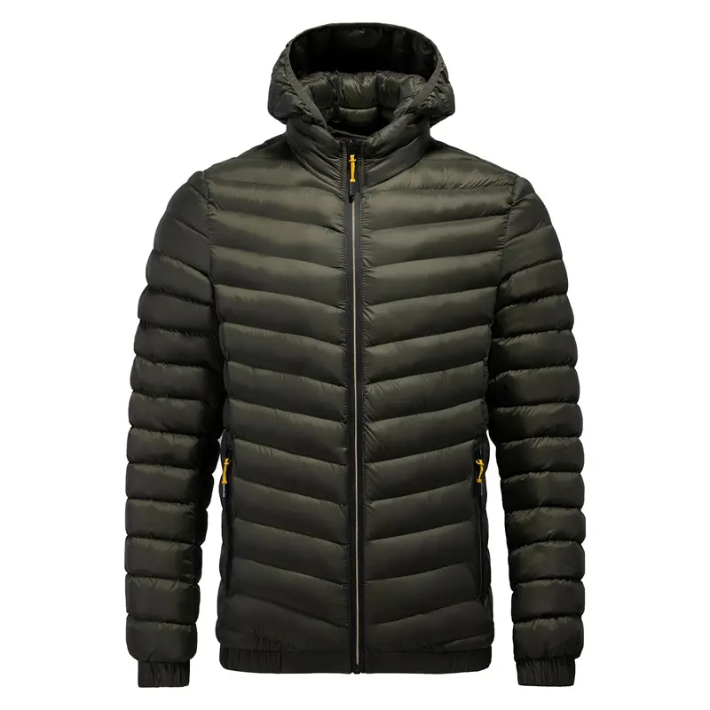 Cheap Winter Light Windbreaker Mens Outdoor Padded Bubble Coats Puffer Jacket Plus Size Men