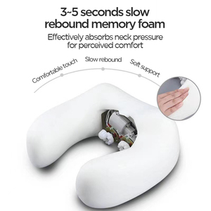 Bantal Pijat Leher & Punggung Elektrik Shiatsu Infrared Fisioterapi Berkualitas Tinggi Harga Pabrik dengan Kompres Panas 3-Kecepatan - Product Image 5