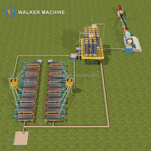 100톤/시간 성공 사례 크로마이트 광석 채광 회수 사례 크롬 광석 중력 분리기 플랜트 - Product Image 5