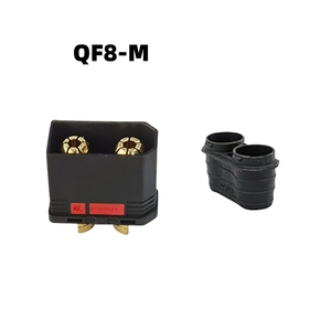 High Current QS8-S Anti-Spark Plug - 130-180A RC Battery <b>Connector</b> with Male/Female Pair for Safe <b>Quick</b> Disconnect - Product Image 2
