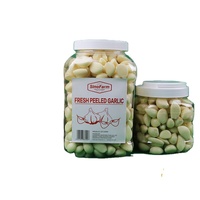 Ail en gousses pelé frais nouvelle récolte fabriqué en Chine prix 100% pur paquet de 1 kg