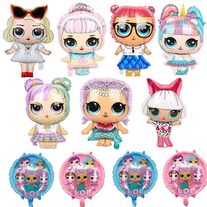 New Lol Trẻ Em Của Phim Hoạt Hình Bất Ngờ Búp Bê Loạt Đảng Trang Trí Nổi Nhôm Phim Bóng Cho Sinh Nhật Bên Bán Buôn - Product Image 5