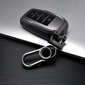 Housse de protection pour clé de voiture tout compris Coque souple de style luxueux contre les chutes et les rayures Étui pour clé en TPU - Product Image 2