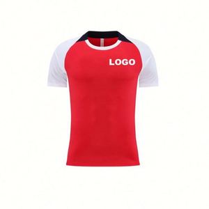 Uniforme de Fútbol Unisex para Adultos, Talla Grande, Manga Corta, Transpirable, de Secado Rápido, en Poliéster Blanco, Nuevo Modelo 2026, Kits Lisos para Personalizar con Logotipo de Equipo, Ropa Deportiva - Product Image 4
