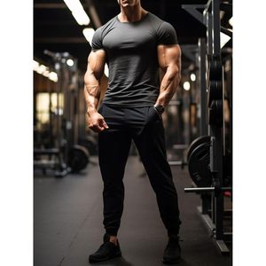 FOXA <b>Men's</b> <b>Joggers</b> Sweatpants Fleece Stretch Athletic Pants With Zipper Pockets For Workout Running Golf - Product Image 3