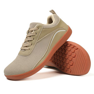 Chaussures de course légères et décontractées avec logo personnalisé, chaussures de sport minimalistes, semelle zéro drop, large boîte à orteils, chaussures pieds nus pour hommes et femmes - Product Image 1