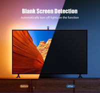Caméra de rétroéclairage LED pour Smart TV, bande lumineuse RGB étanche IP20 en PVC 3M avec synchronisation et contrôle via application musicale