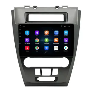 10 Inch Touch Screen Bluetooth Carplay 2 Din Autoradio Android Multimedia Radio Player For Ford Mondeo Fusion 2009 2010~2012