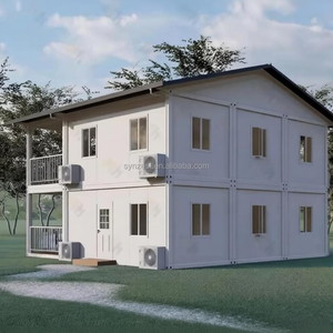 Casa Prefabricada Remota de 2 Pisos, Casa Contenedor Moderna, Casa Contenedor Desmontable Modular, Hotel de Lujo, Villa de 2-3 Dormitorios, 20-40 Pies - Product Image 2