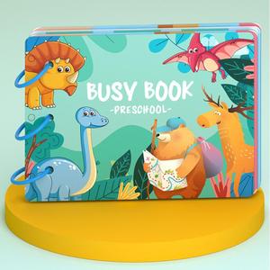 Tùy chỉnh in ấn Đồ chơi giáo dục mầm non mẫu giáo học tập Cuốn sách bận rộn với Sticker activites yên tĩnh sách cho các trường học du lịch - Product Image 1