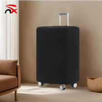 Housse de protection personnalisable pour valise, en tissu souple réutilisable, idéale pour les voyages