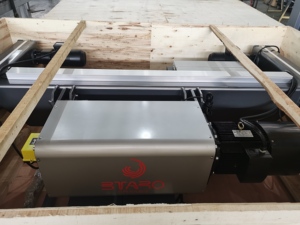 Palans électriques à câble de 1 tonne de capacité, conformes aux normes européennes FEM, hauteur de levage de 6 à 30 m pour grue à poutre simple - Product Image 3