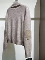 Veste populaire en cachemire et cuir à fourrure inversée pour femme, manteau à bouton unique avec poches