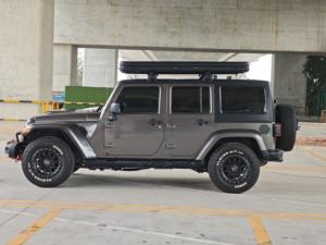 Tente de toit rigide automatique quatre saisons durable pour Jeep, ouverture latérale avec échelle en aluminium, étanche, pour camping en voiture - Product Image 2