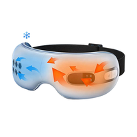 Appareil de massage oculaire rafraîchissant avec chaleur, vibrations et musique pour le traitement de la fatigue oculaire – Masseur oculaire à compression d'air chaud et froid