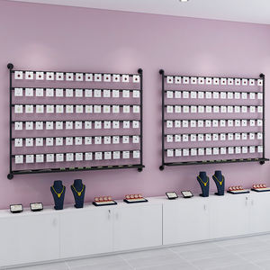 आधुनिक रचनात्मक गहने डिस्प्ले स्टैंड दीवार-माउंटेड गहने भंडारण रैक धातु असर प्रदर्शन रैक - Product Image 3