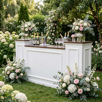 Tables de Bar Courbes pour Événements, Mariages et Réceptions, Bar Vintage et Bar à Café