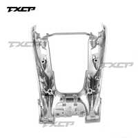 Cache de garniture de cadre de volant de voiture avec bouton de fixation inférieur pour Mercedes Benz AMG W204 W205 W206 2019+ Pièces intérieures