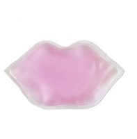 Compresse de gel réutilisable chaude et froide en forme de lèvres pour le soin des lèvres, marque GY, soins de santé, soulagement, classe I, 11x6,5cm, 25g