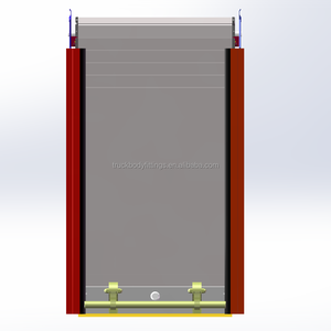 อลูมิเนียมแบบประตูบานเลื่อนสำหรับรถดับเพลิงผลิตจากอะลูมิเนียม104000สเป็คออกไซด์ + ดาว104000สีขาว - Product Image 5