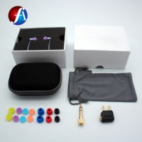 Écouteurs filaires HiFi stéréo avec basses puissantes, cristal clair, musique, jeu, microphone, audio clair, écouteurs intra-auriculaires