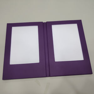 Menú LED Personalizado en Cuero con Logotipo para Restaurante, Menú LED de Doble Página, Menú Iluminado LED para Bar o Club - Product Image 1