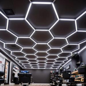 Modern süper parlak soğuk beyaz AC çalışma atölye için LED ışıkları, süpermarket, stüdyo ve garaj fabrika doğrudan