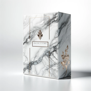 Caja de cosméticos con patrón de mármol de lujo, papel de 3mm de espesor, crema facial en relieve, limpiador Facial, loción para el cuidado de la piel, crema para los ojos, regalo - Product Image 6