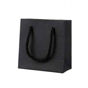 Sacs de marchandises en papier kraft robustes et personnalisables, recyclables, avec impression offset - Product Image 1