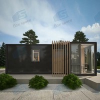 Boxspace Maison préfabriquée de luxe à 4 chambres, Villas préfabriquées, Maison à ossature en A, Maisons préfabriquées et fabriquées