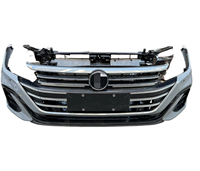 Pare-chocs avant d'occasion de haute qualité pour Volkswagen CC TSI, kit carrosserie en plastique ABS avec découpes pour l'échappement, clips inclus